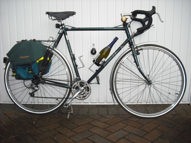 David - A magnificent Lion bell on my Dawes Galaxy - the correct 531 steel tubing.JPG